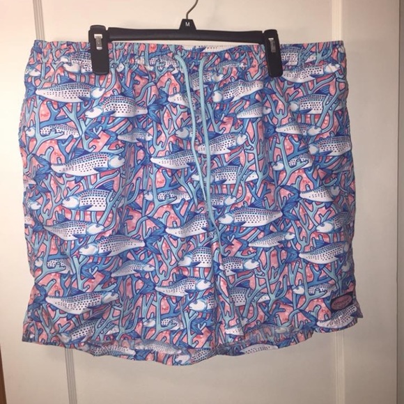 Vineyard Vines Fish Swim Trunks